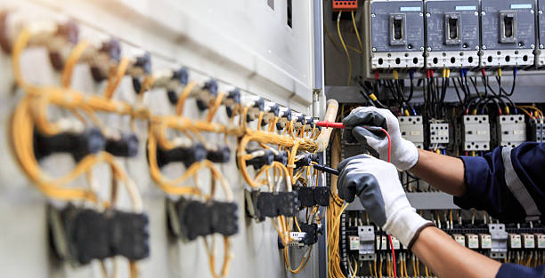 Professional Lighting Installation technician working in Petersburg, VA